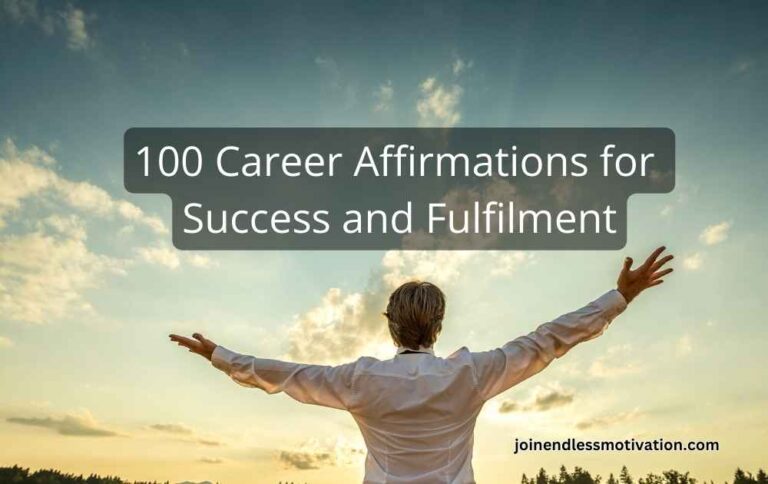 100 Career Affirmations for Success and Fulfilment