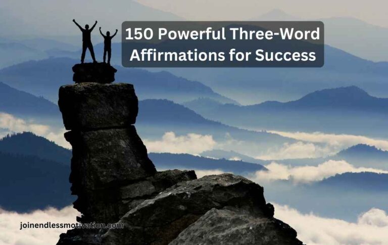 150 Powerful Three-Word Affirmations for Success