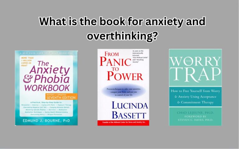 What is the book for anxiety and overthinking